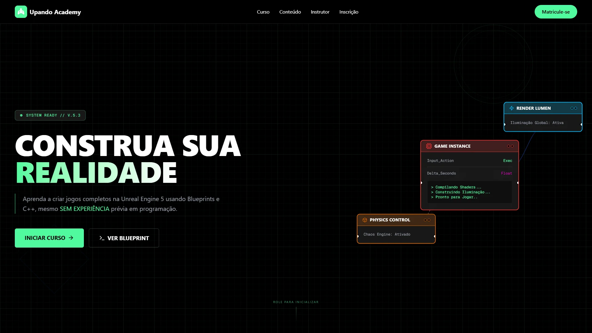 Upando - Aprenda a Criar Jogos do Zero!